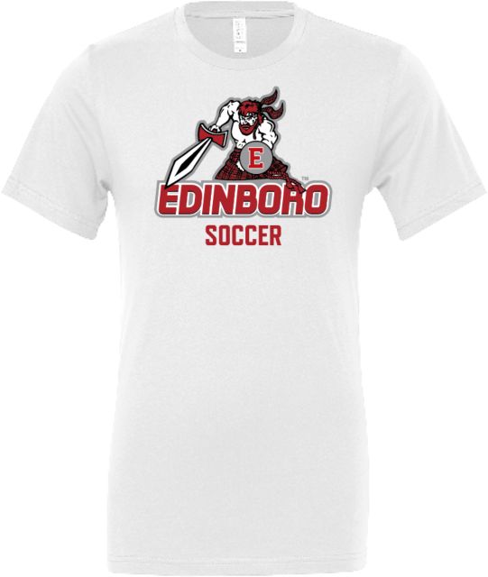 PennWest Edinboro Bella + Canvas Jersey Cotton T Shirt Edinboro - Soccer - ONLINE ONLY
