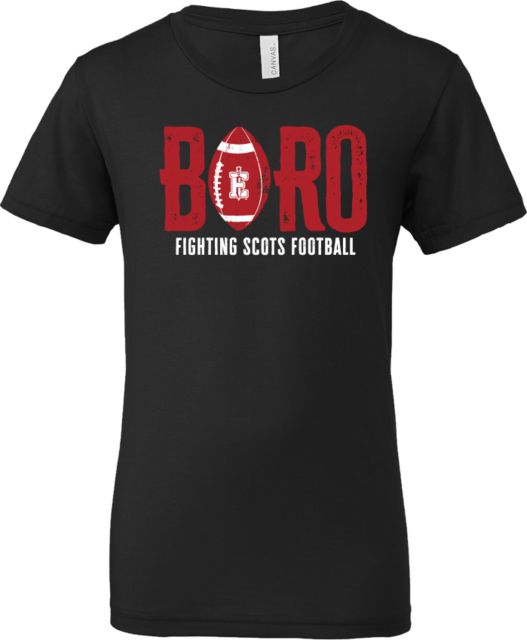 PennWest Edinboro Bella + Canvas Youth Jersey T Shirt Boro Fighting Scots Football - ONLINE ONLY
