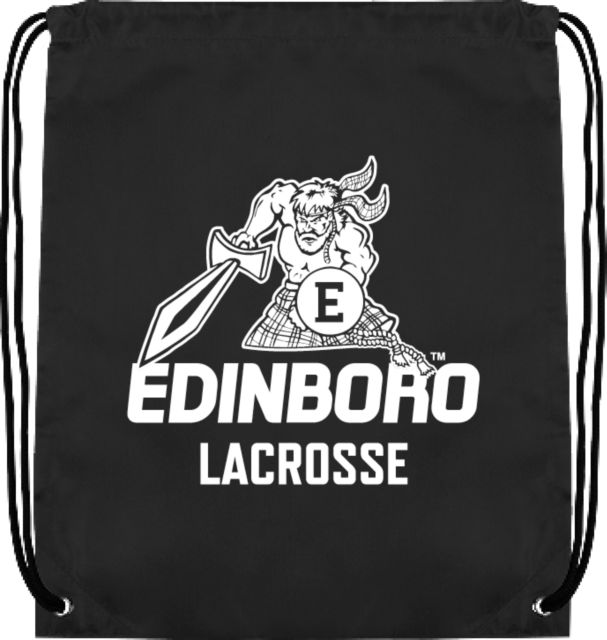 PennWest Edinboro Drawstring Backpack Edinboro - Lacrosse - ONLINE ONLY