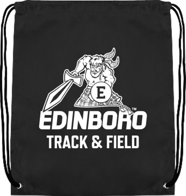 PennWest Edinboro Drawstring Backpack Edinboro - Track and FIeld - ONLINE ONLY