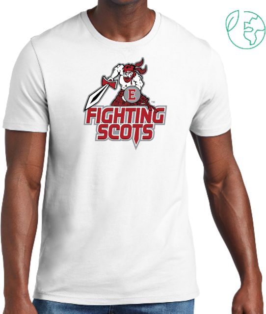 PennWest Edinboro Allmade Organic Cotton Tee Edinboro Fighting Scots Primary Mark - ONLINE ONLY
