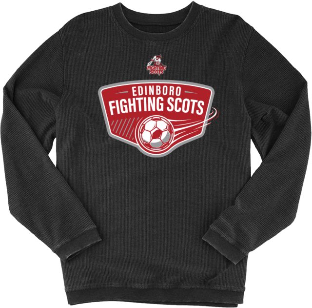 PennWest Edinboro Boxercraft Womens Corded Crew Edinboro Fighting Scots Soccer Plaque - ONLINE ONLY