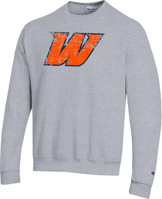 Western Connecticut Champion Fleece Crew W Icon Distressed - ONLINE ONLY