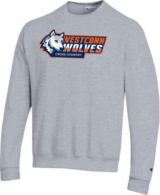 Western Connecticut Champion Fleece Crew WestConn Wolves - Cross Country - ONLINE ONLY