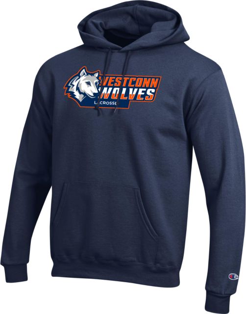 Western Connecticut Champion Fleece Hoodie WestConn Wolves - Lacrosse - ONLINE ONLY