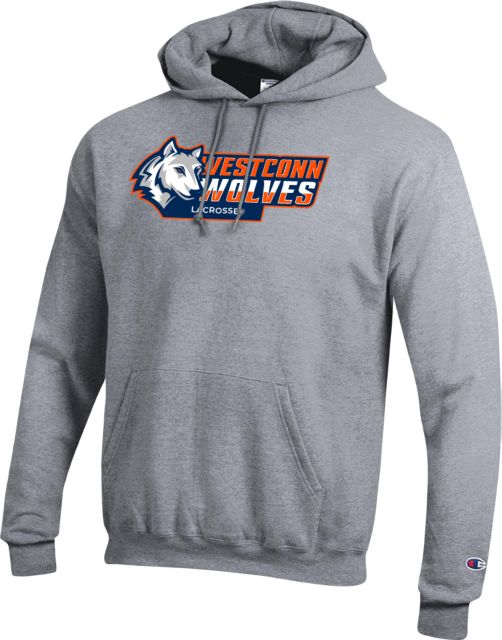 Western Connecticut Champion Fleece Hoodie WestConn Wolves - Lacrosse - ONLINE ONLY