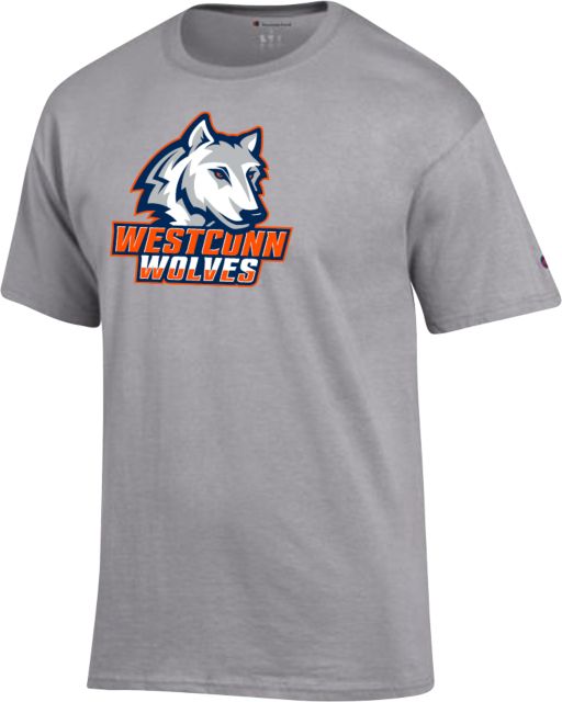 Western Connecticut Champion T Shirt Westconn Wolves Athletic Mark - ONLINE ONLY