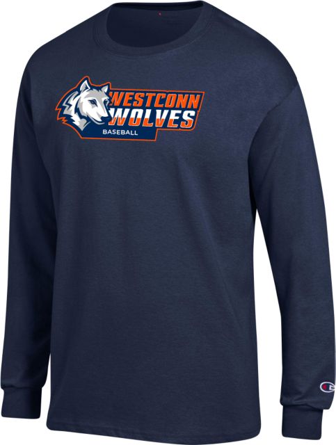 Western Connecticut Champion Long Sleeve T Shirt WestConn Wolves - Baseball - ONLINE ONLY