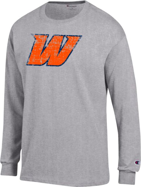 Western Connecticut Champion Long Sleeve T Shirt W Icon Distressed - ONLINE ONLY