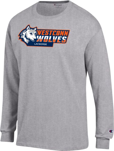 Western Connecticut Champion Long Sleeve T Shirt WestConn Wolves - Lacrosse - ONLINE ONLY