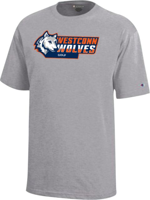 Western Connecticut Champion Youth Short Sleeve Tee WestConn Wolves - Golf - ONLINE ONLY