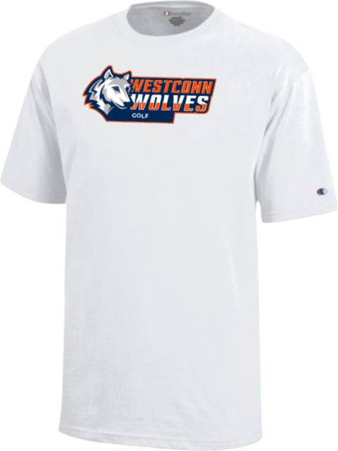 Western Connecticut Champion Youth Short Sleeve Tee WestConn Wolves - Golf - ONLINE ONLY
