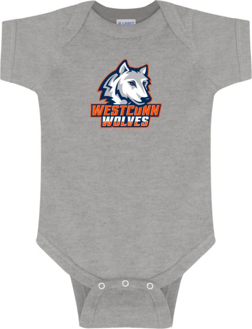 Western Connecticut Infant Bodysuit Westconn Wolves Athletic Mark - ONLINE ONLY