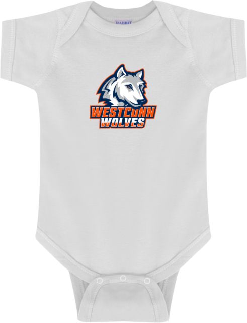 Western Connecticut Infant Bodysuit Westconn Wolves Athletic Mark - ONLINE ONLY