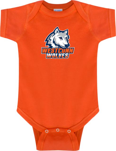 Western Connecticut Infant Bodysuit Westconn Wolves Athletic Mark - ONLINE ONLY