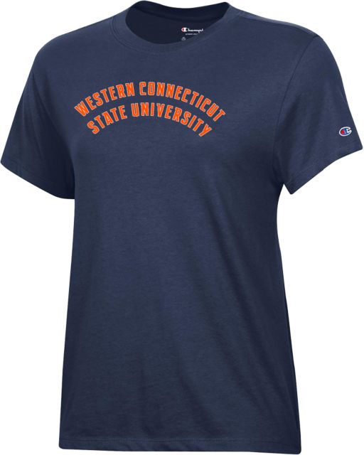 Western Connecticut Champion Womens Core Short Sleeve Tee Arched School Name - ONLINE ONLY