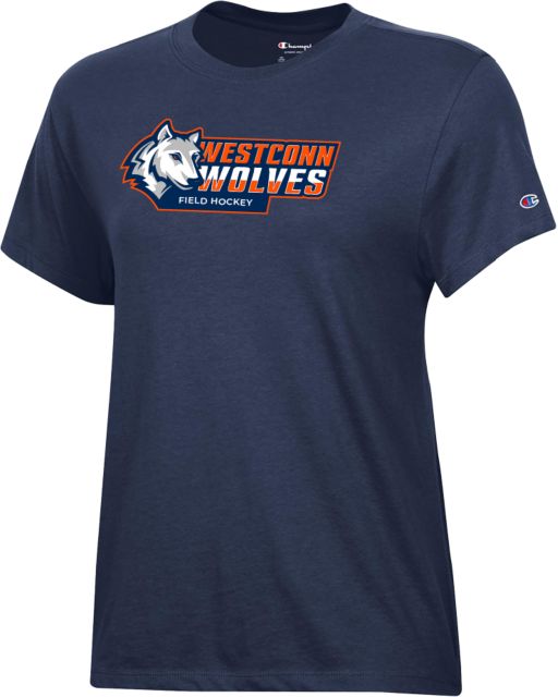 Western Connecticut Champion Womens Core Short Sleeve Tee WestConn Wolves - Field Hockey - ONLINE ONLY
