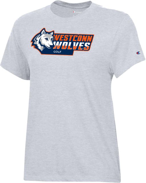 Western Connecticut Champion Womens Core Short Sleeve Tee WestConn Wolves - Golf - ONLINE ONLY