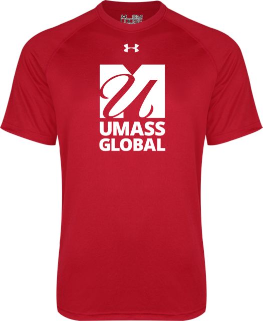 UMass Global Under Armour Tech Tee  UMass Global Primary Logo Stacked - ONLINE ONLY