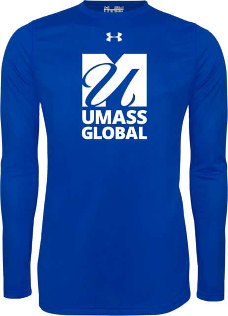UMass Global Under Armour Long Sleeve Tech Tee  UMass Global Primary Logo Stacked - ONLINE ONLY
