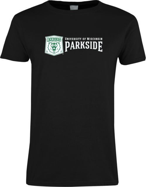 Wisconsin Parkside Womens Short Sleeve Tee Primary Athletic Mark with Wordmark - ONLINE ONLY