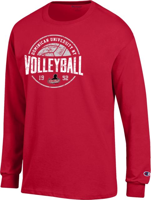 Dominican Champion Long Sleeve T Shirt Dominican  University New York Volleyball - ONLINE ONLY