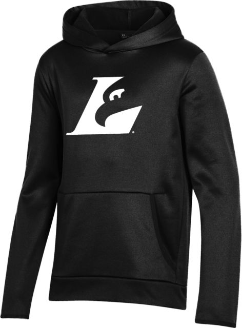 Wisconsin La Crosse Youth Under Armour Fleece Hoodie Eagle L - ONLINE ONLY