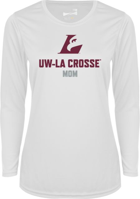 Wisconsin La Crosse Ladies Syntrel Performance Longsleeve Shirt UWL Mom - ONLINE ONLY