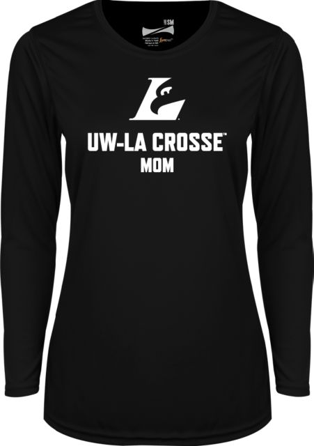 Wisconsin La Crosse Ladies Syntrel Performance Longsleeve Shirt UWL Mom - ONLINE ONLY