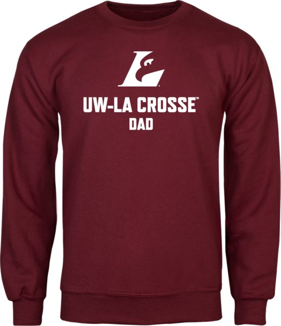 Wisconsin La Crosse Fleece Crew UWL Dad - ONLINE ONLY