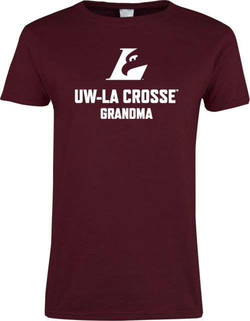 Wisconsin La Crosse Ladies T Shirt UWL Grandma - ONLINE ONLY