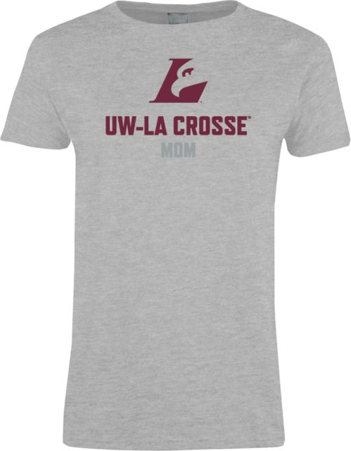 Wisconsin La Crosse Ladies T Shirt UWL Mom - ONLINE ONLY