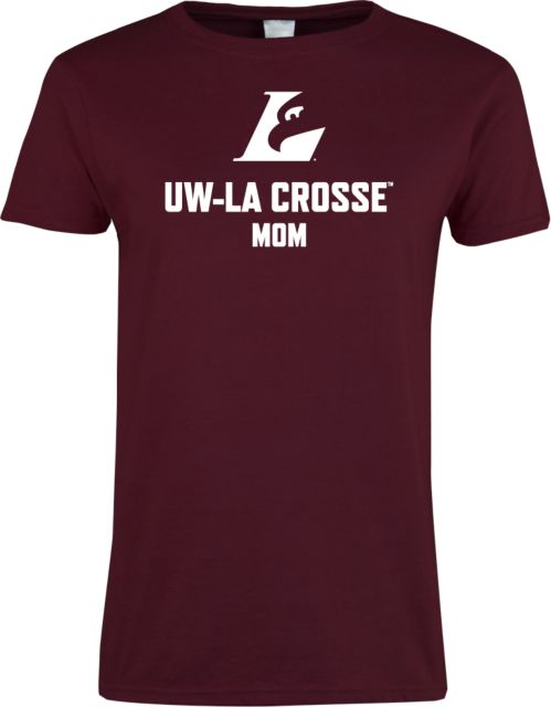 Wisconsin La Crosse Ladies T Shirt UWL Mom - ONLINE ONLY