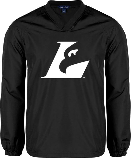 Wisconsin La Crosse V Neck Raglan Windshirt Eagle L - ONLINE ONLY