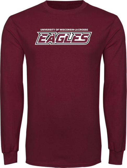 Nike / Men's UW-La Crosse Eagles Gray Dri-FIT Cotton Long Sleeve T-Shirt