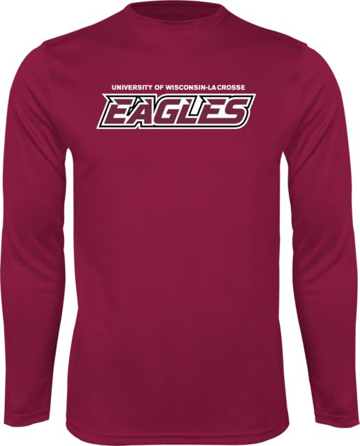 Nike / Men's UW-La Crosse Eagles Gray Dri-FIT Cotton Long Sleeve