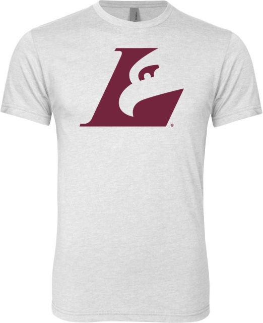 Wisconsin La Crosse Next Level Heather Tri Blend Crew Eagle L - ONLINE ONLY