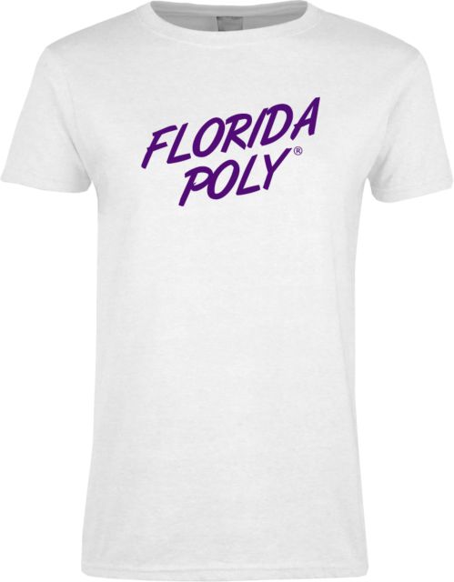 Florida Poly Univ Ladies T Shirt Florida Poly Script - ONLINE ONLY