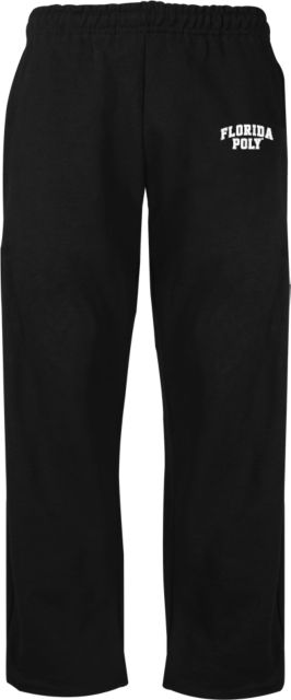 Florida Poly Univ Fleece Open Bottom Pant Primary Mark - ONLINE ONLY