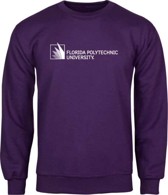 Florida Poly Univ Fleece Crew Primary Mark - ONLINE ONLY