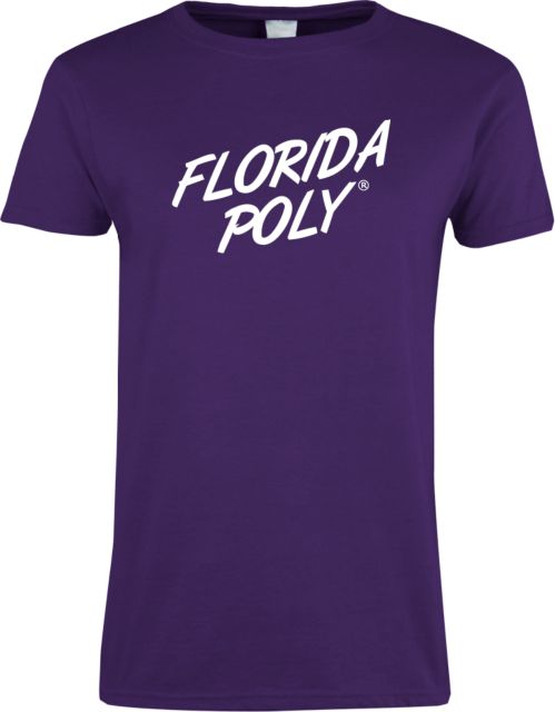 Florida Poly Univ Ladies T Shirt Florida Poly Script - ONLINE ONLY
