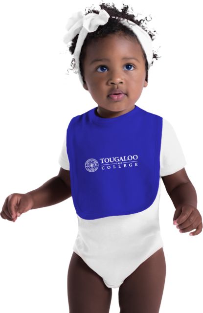 Tougaloo Baby Bib Primary Mark with Seal - ONLINE ONLY
