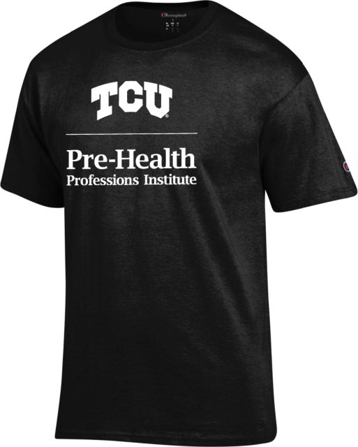 TCU Champion T Shirt TCU Pre Health Stacked - ONLINE ONLY