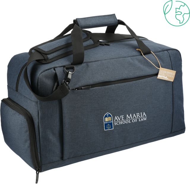 Ave Maria Law Aft Recycled PET 21 Inch Duffel Ave Maria School of Law Logo Flat - ONLINE ONLY