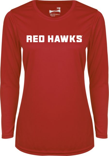 Montclair State Ladies Syntrel Performance Longsleeve Shirt Hawks Word Mark - ONLINE ONLY