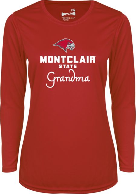 Montclair State Ladies Syntrel Performance Longsleeve Shirt Grandma - ONLINE ONLY