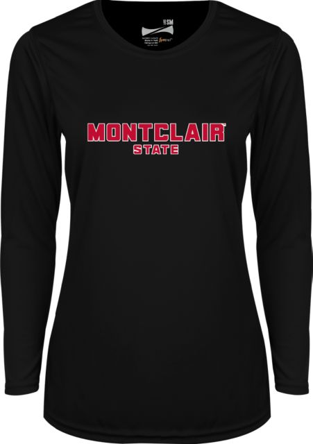 Montclair State Ladies Syntrel Performance Longsleeve Shirt Primary Word Mark - ONLINE ONLY