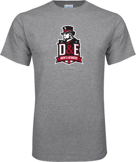 Davis and Elkins T Shirt Mens Lacrosse Established - ONLINE ONLY