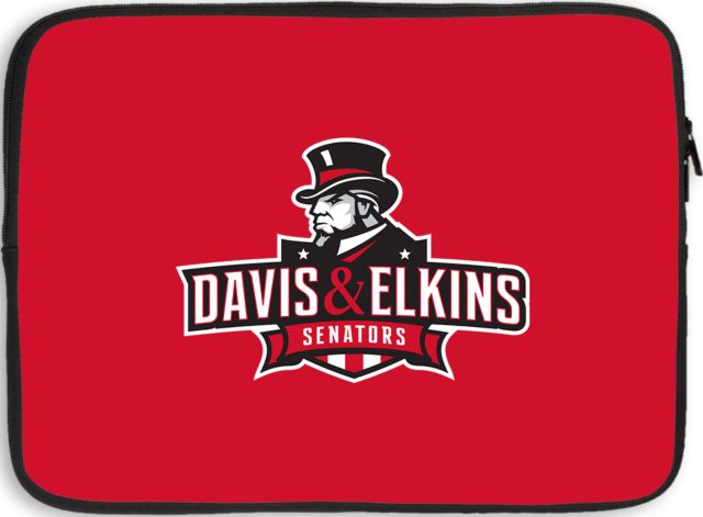 Davis & Elkins 15 inch Neoprene Laptop Sleeve Primary Mark - ONLINE ONLY
