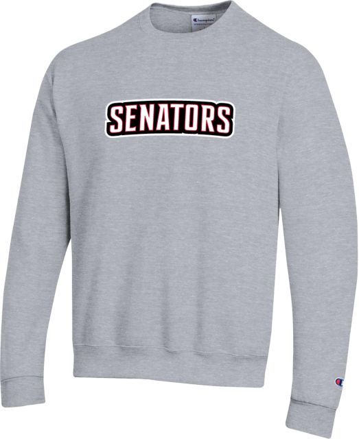 Davis & Elkins Champion Fleece Crew Senators Word Mark - ONLINE ONLY